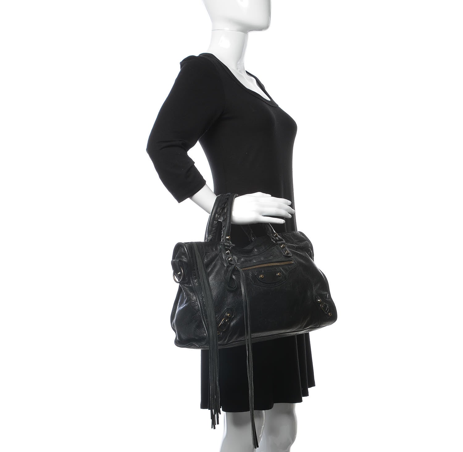 Balenciaga Agneau Classic Hardware City Black 2 of 16