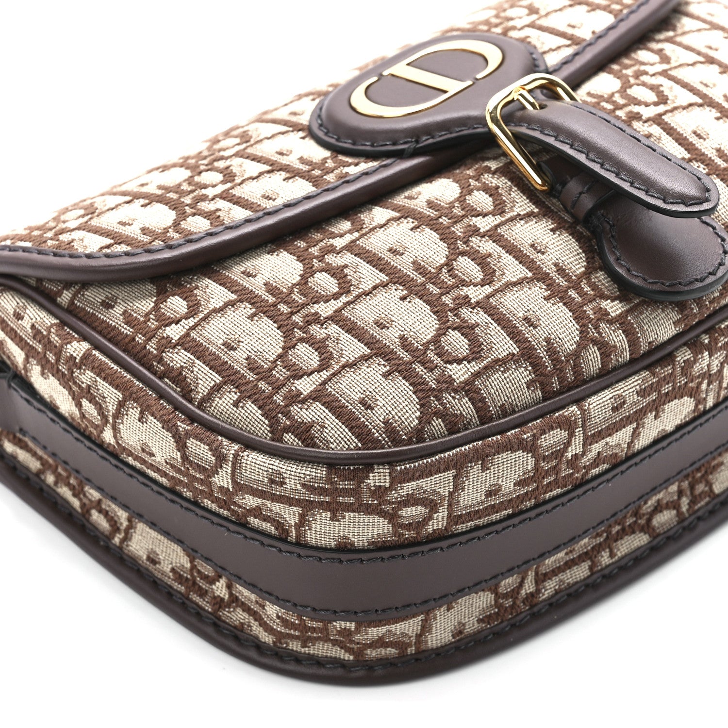 Christian Dior Oblique Medium Bobby Flap Brown 9 of 10
