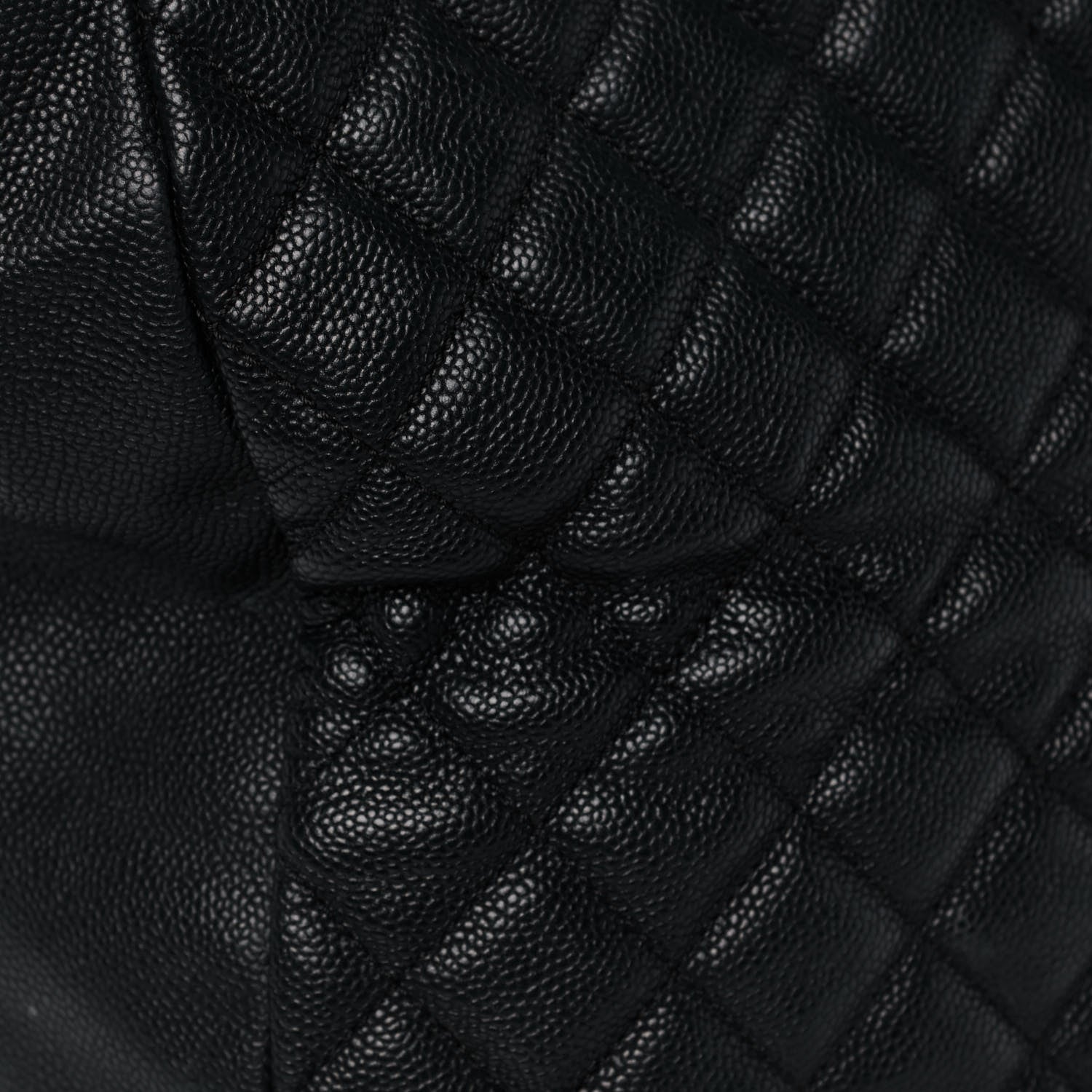 Chanel Caviar Quilted Easy Zip Flap Tote Black 12 of 15