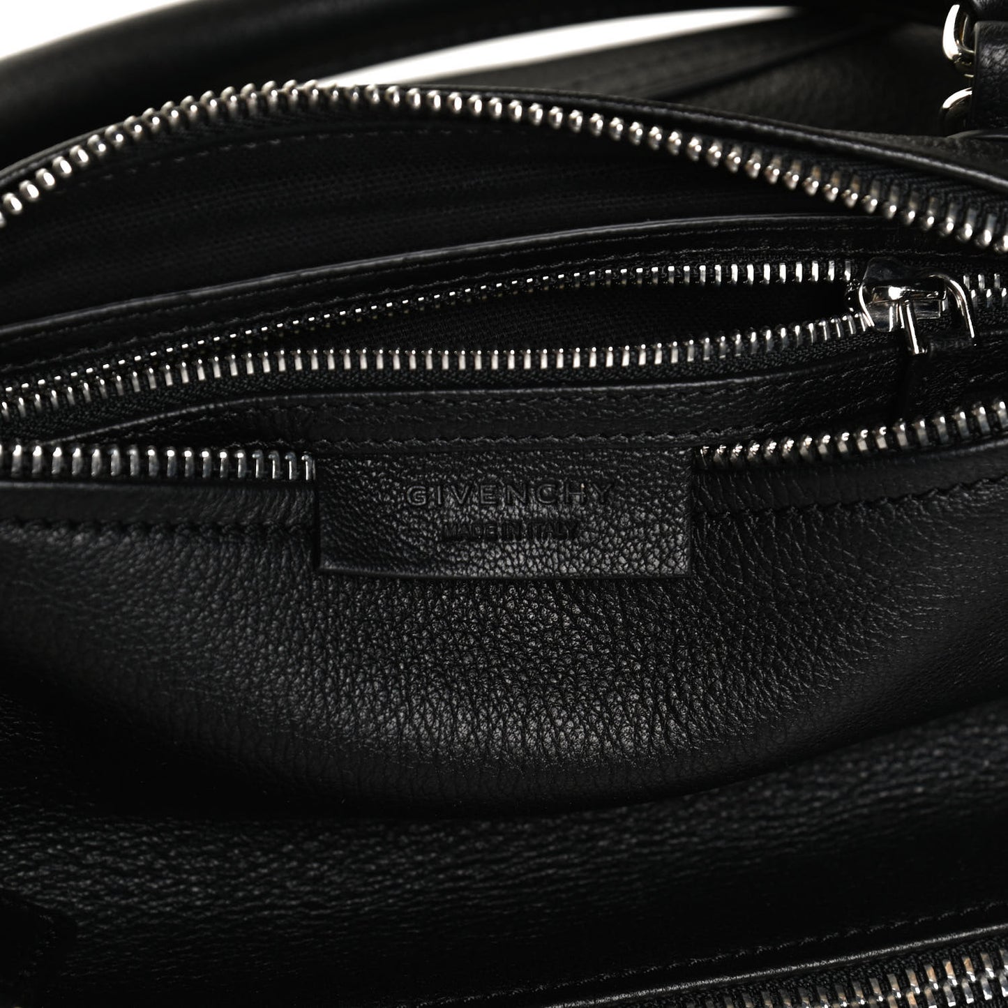 Sugar Goatskin Small Pandora Black