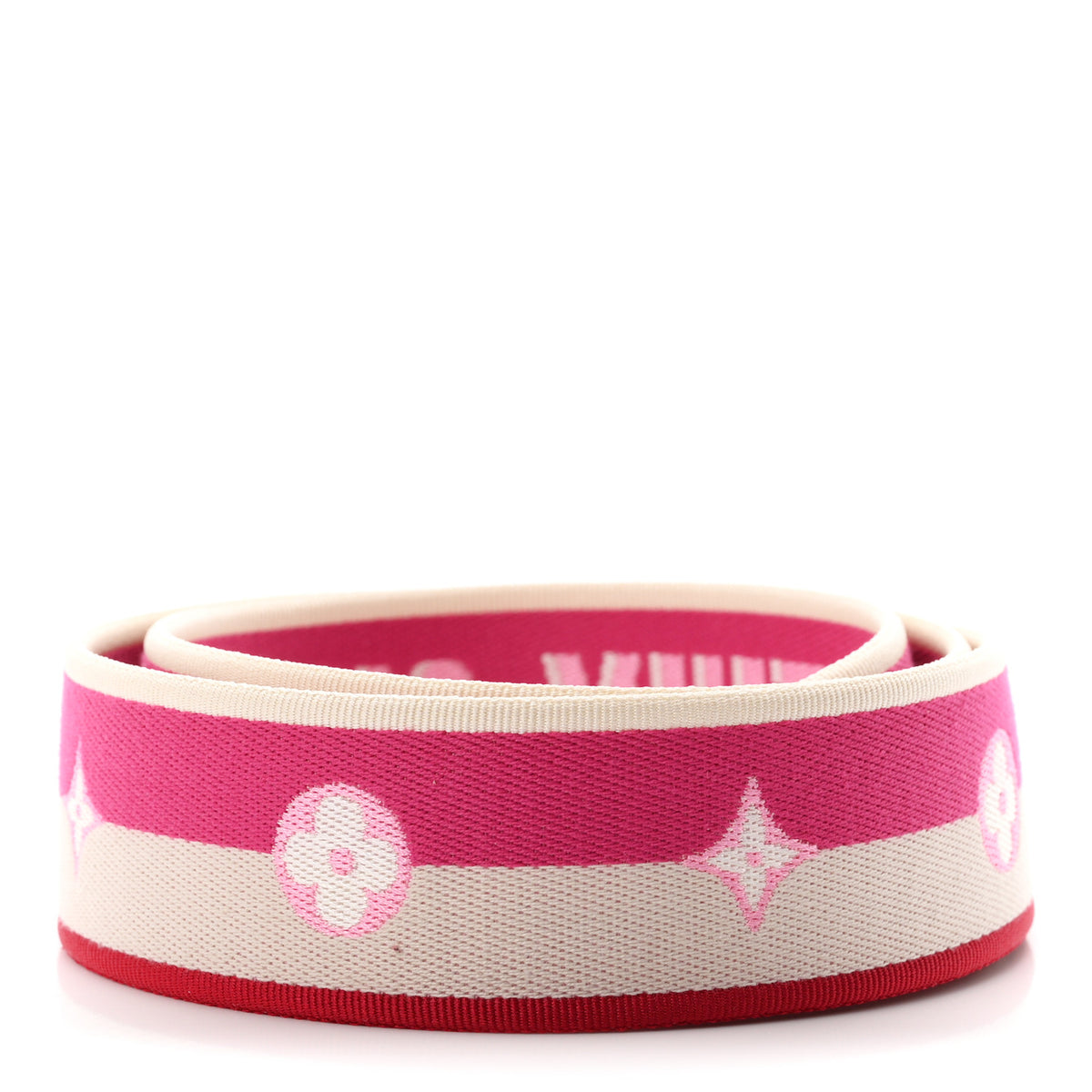 Louis Vuitton Jacquard Diane Shoulder Strap Fuchsia 2 of 3