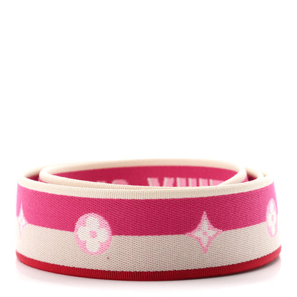 Louis Vuitton Jacquard Diane Shoulder Strap Fuchsia 2 of 3