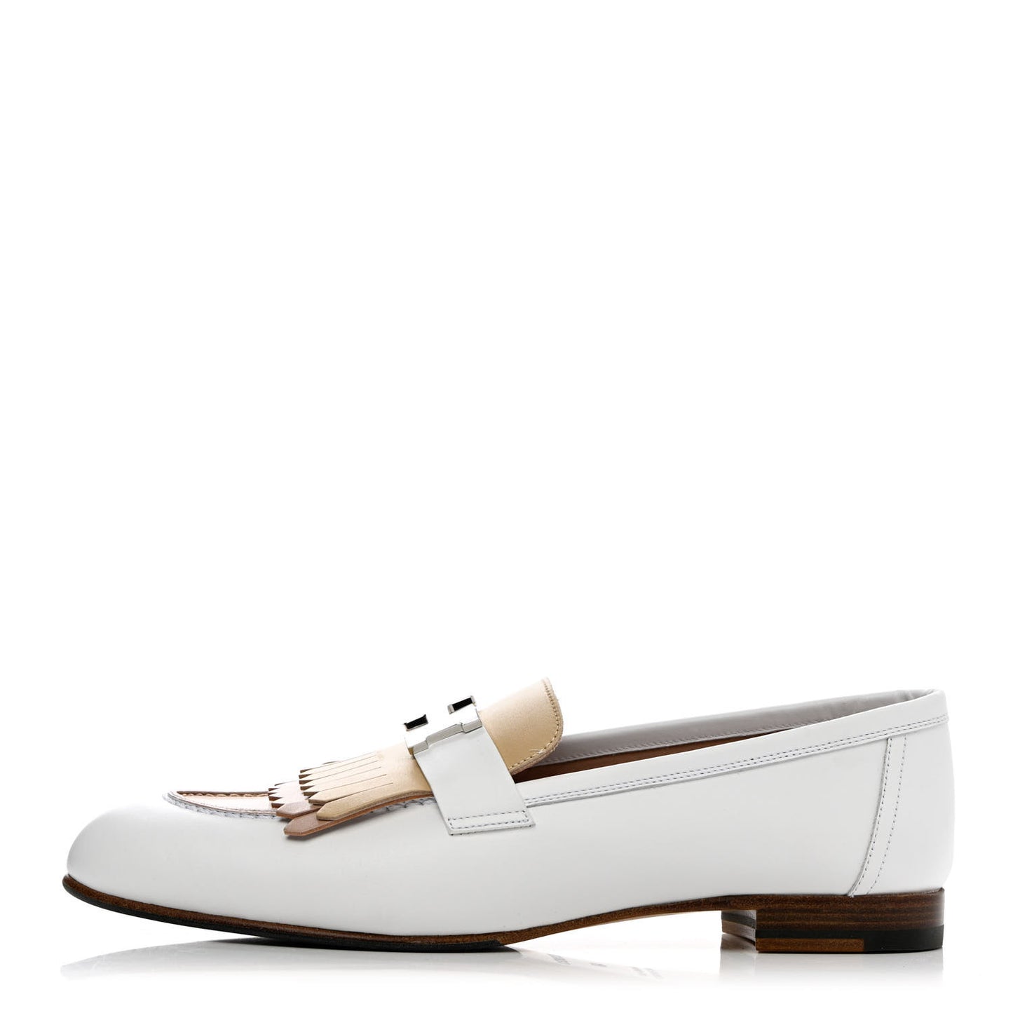 Calfskin Womens Royal Loafers 40 Multicolor