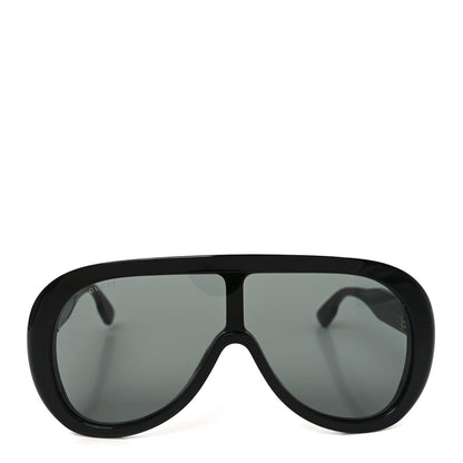 Gucci Acetate Shield Sunglasses GG1370S Black 2 of 7