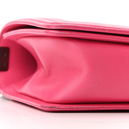 Chanel Lambskin Quilted Medium Boy Flap Pink 8 of 10