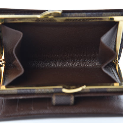 Louis Vuitton Damier Ebene French Purse Wallet 8 of 9