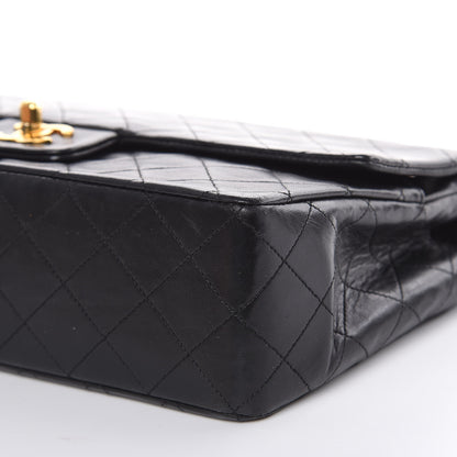 Chanel Lambskin Quilted Medium Single Flap Black 11 of 15