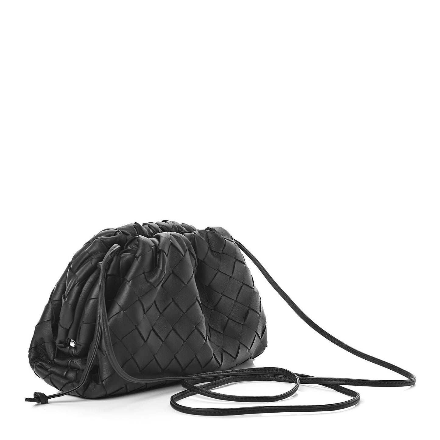 Nappa Intrecciato The Mini Pouch Black
