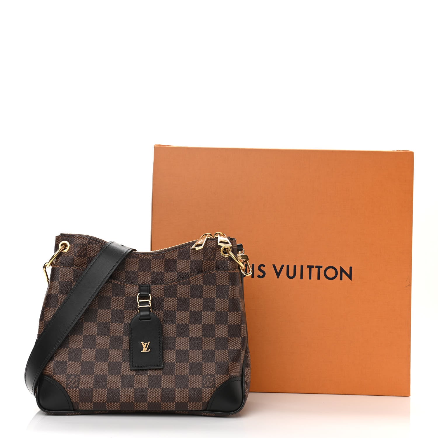 Louis Vuitton Damier Ebene Odeon PM Black 10 of 10