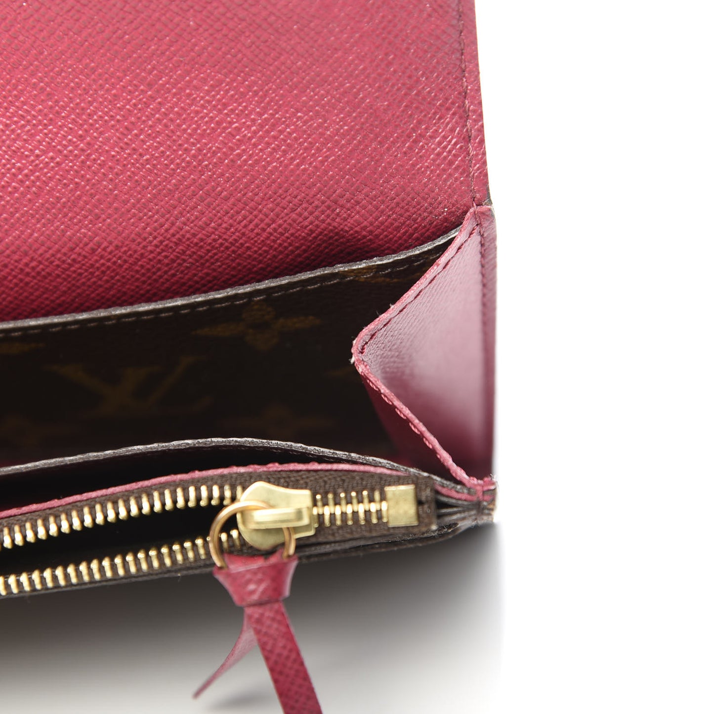 Monogram Emilie Wallet Fuchsia