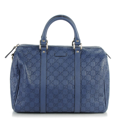 Gucci Guccissima Medium Joy Boston Blue 1 of 9