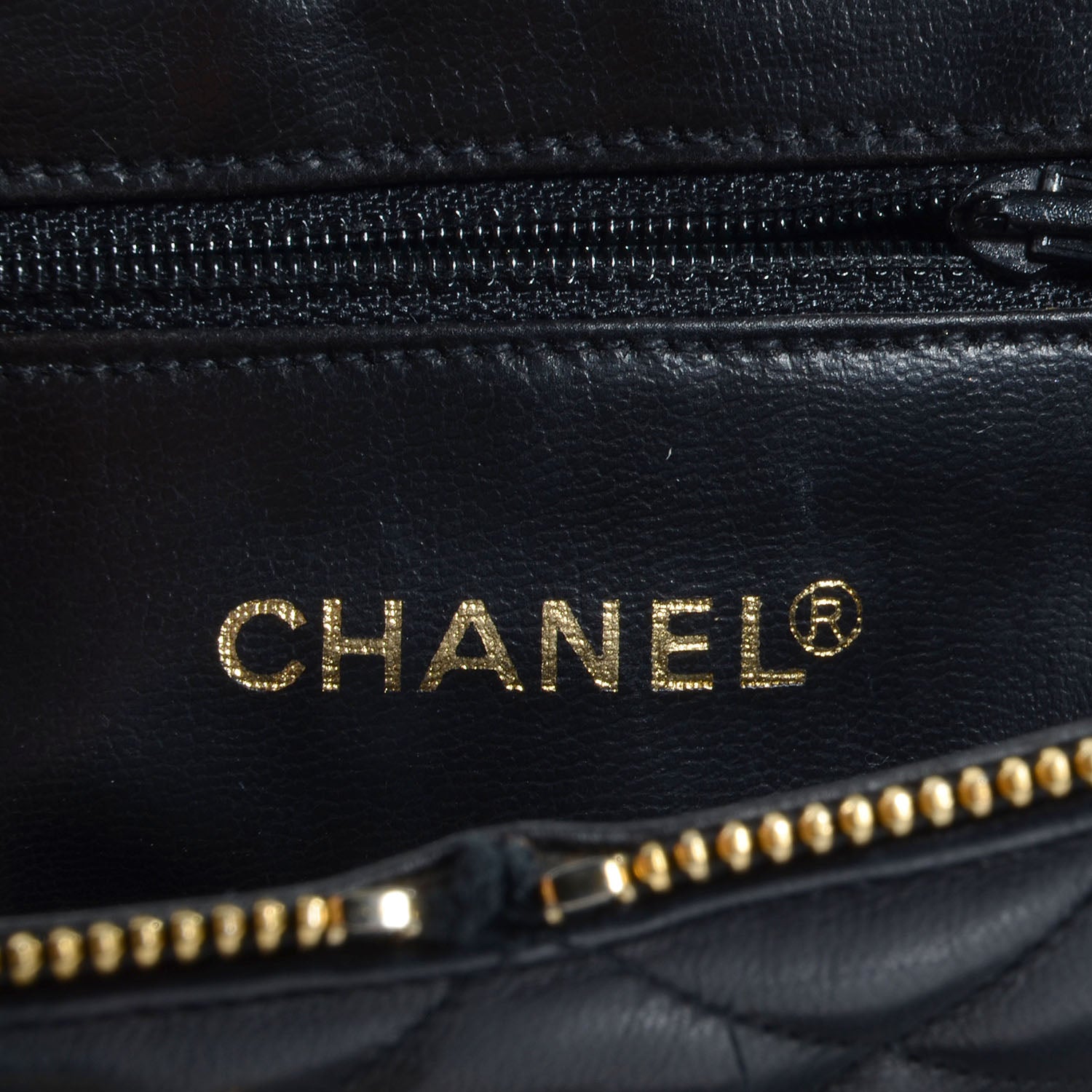 Chanel Lambskin Quilted Shoulder Bag Black 7 of 7
