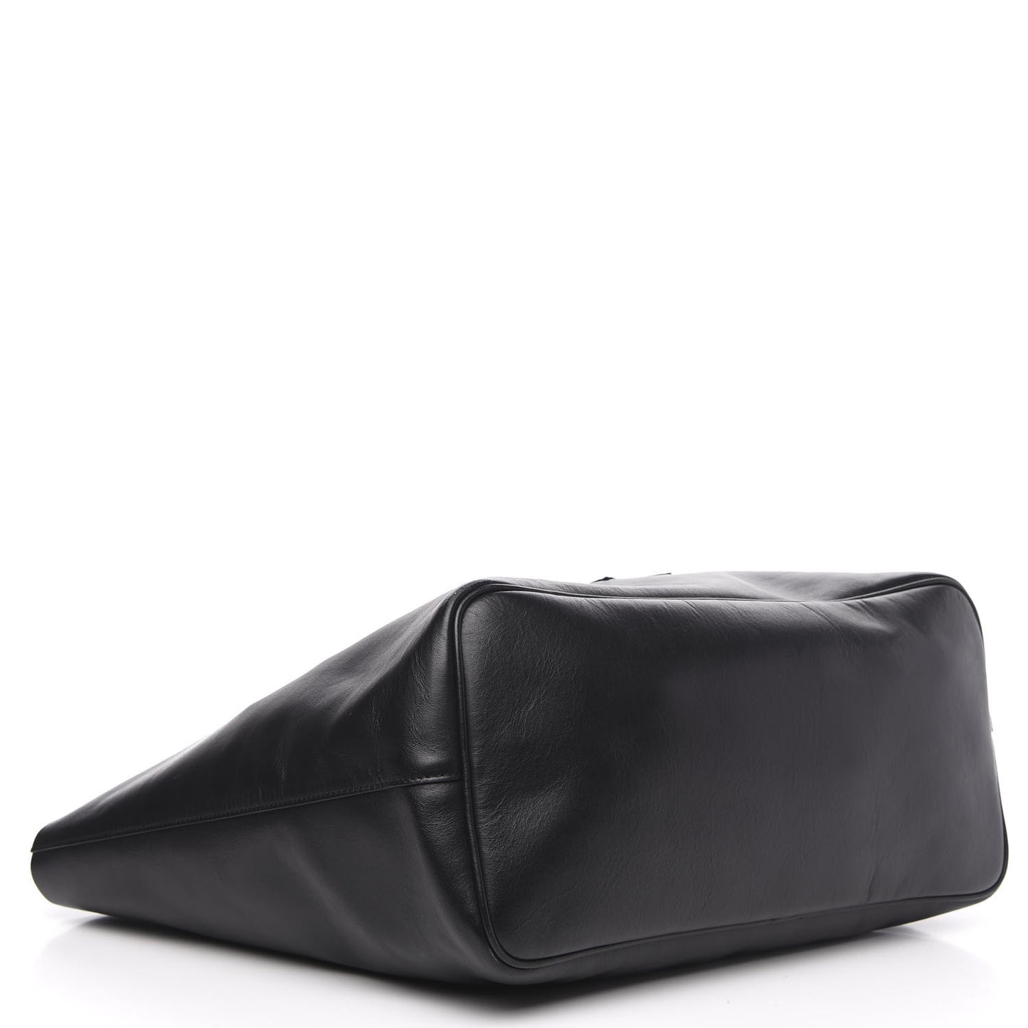 Calfskin Gothic Large Antigona Tote Black