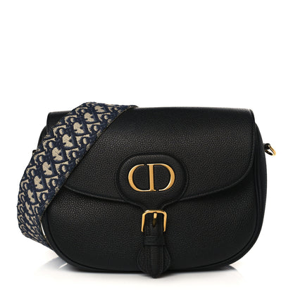 Christian Dior Grained Calfskin Large Bobby Flap Black 1 of 9