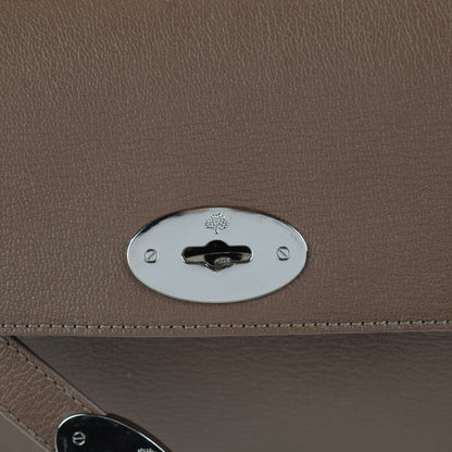 Mulberry Shiny Goatskin Bayswater Shoulder Bag Taupe 6 of 10