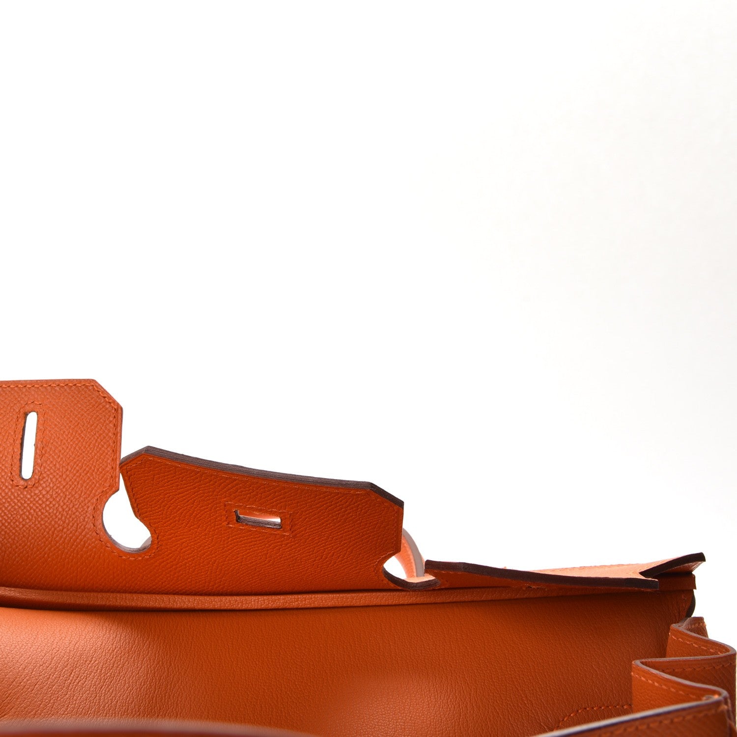 Hermes Epsom Birkin 30 Orange 9 of 36