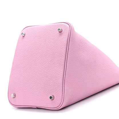 Hermes Taurillon Clemence Picotin Lock 22 MM Mauve Sylvestre 10 of 11