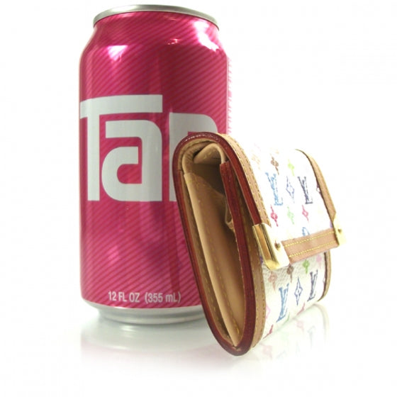 Monogram Multicolor Porte-Monnaie Plat Coin Purse White