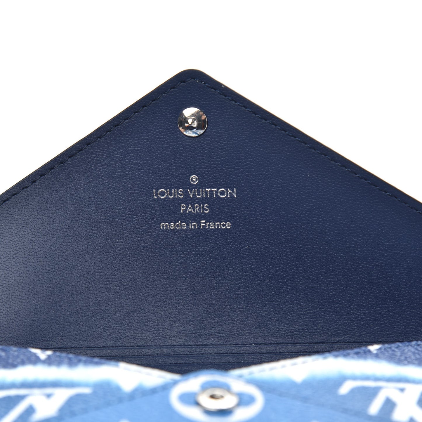 Monogram Escale Medium Kirigami Pochette Insert Blue