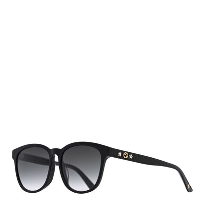 Gucci Round Frame Star Sunglasses GG0232SK Black 1 of 7