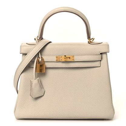 Hermes Togo Kelly Retourne 25 Beton 1 of 12