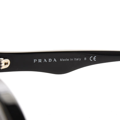 Prada Baroque Cat Eye Sunglasses SPR 28N Black 5 of 7