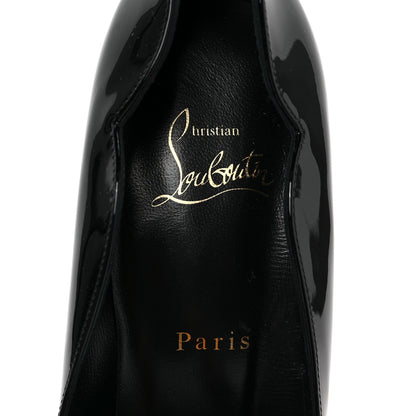 Christian Louboutin Patent Lipchick 100 Pumps 38.5 Black 7 of 7