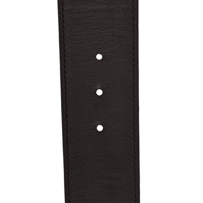 Hermes Box Chamonix 42mm Constance H Belt 95 Black Chocolate 4 of 7