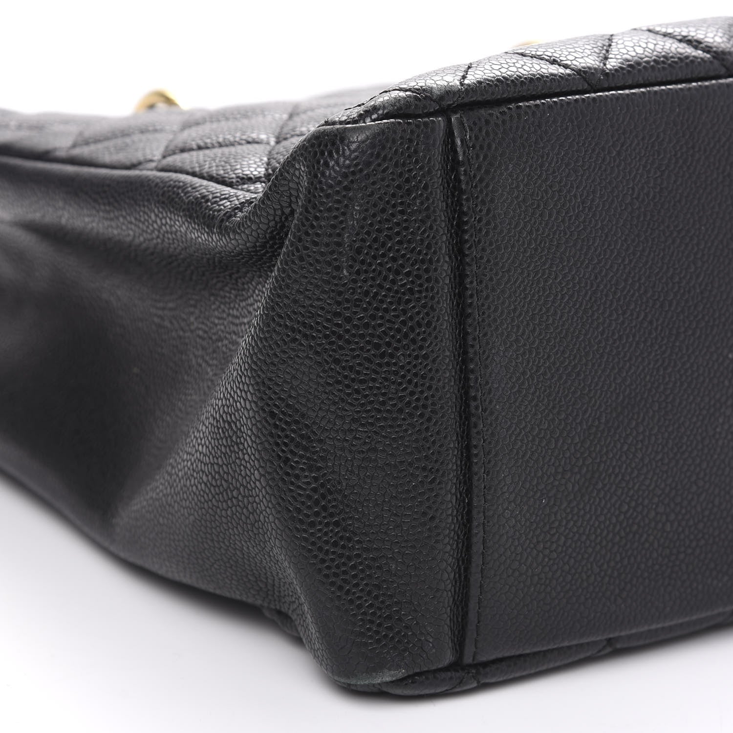 Chanel Caviar Quilted Grand Shopping Tote GST Black 8 of 14