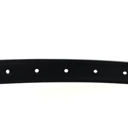 Gucci Piuma Calfskin Jumbo GG Milano 30mm Belt 80 32 Black 4 of 4