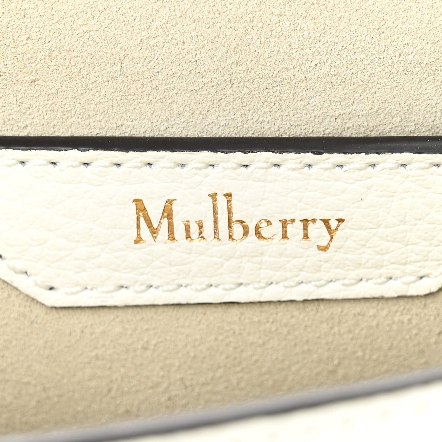 Small Classic Grain Calfskin Small Amberley Satchel White