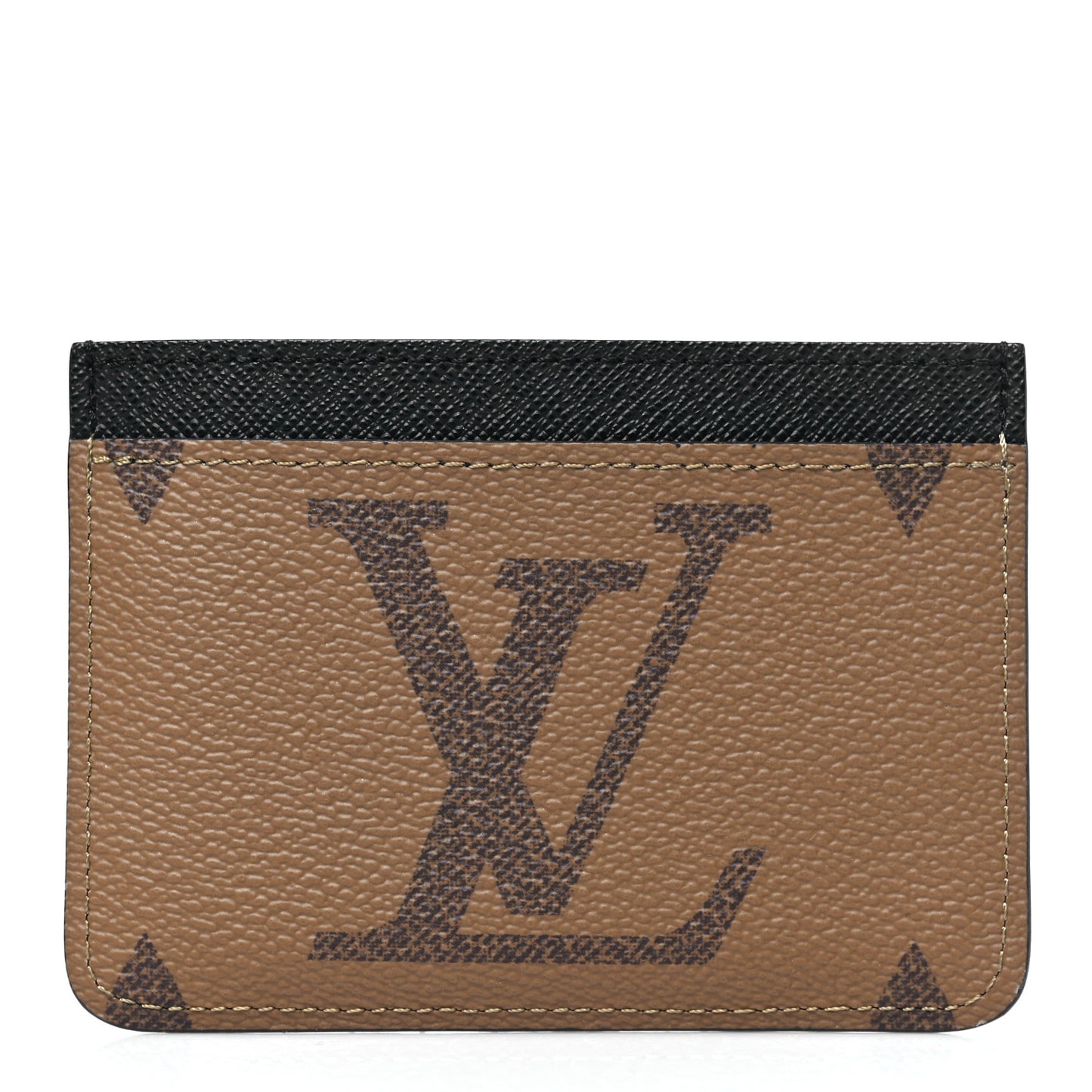 Reverse Monogram Side Up Card Holder