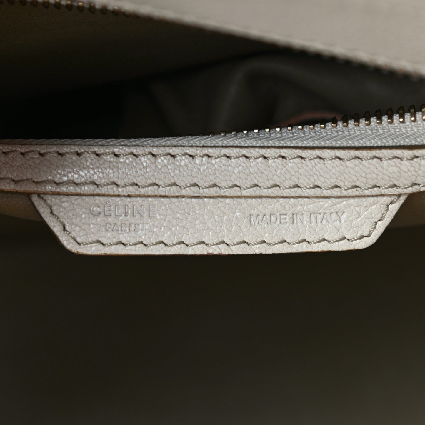 Goatskin Mini Luggage White