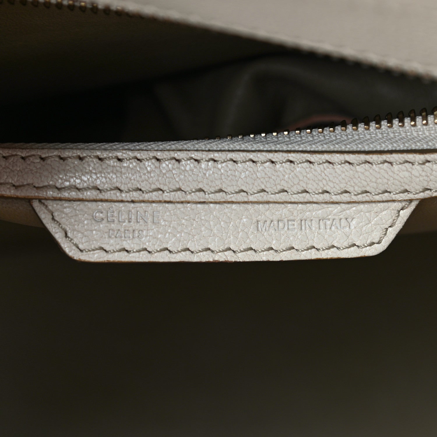 Celine Goatskin Mini Luggage White 5 of 33