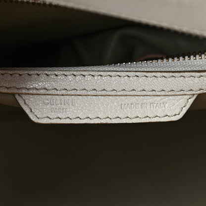 Celine Goatskin Mini Luggage White 5 of 33