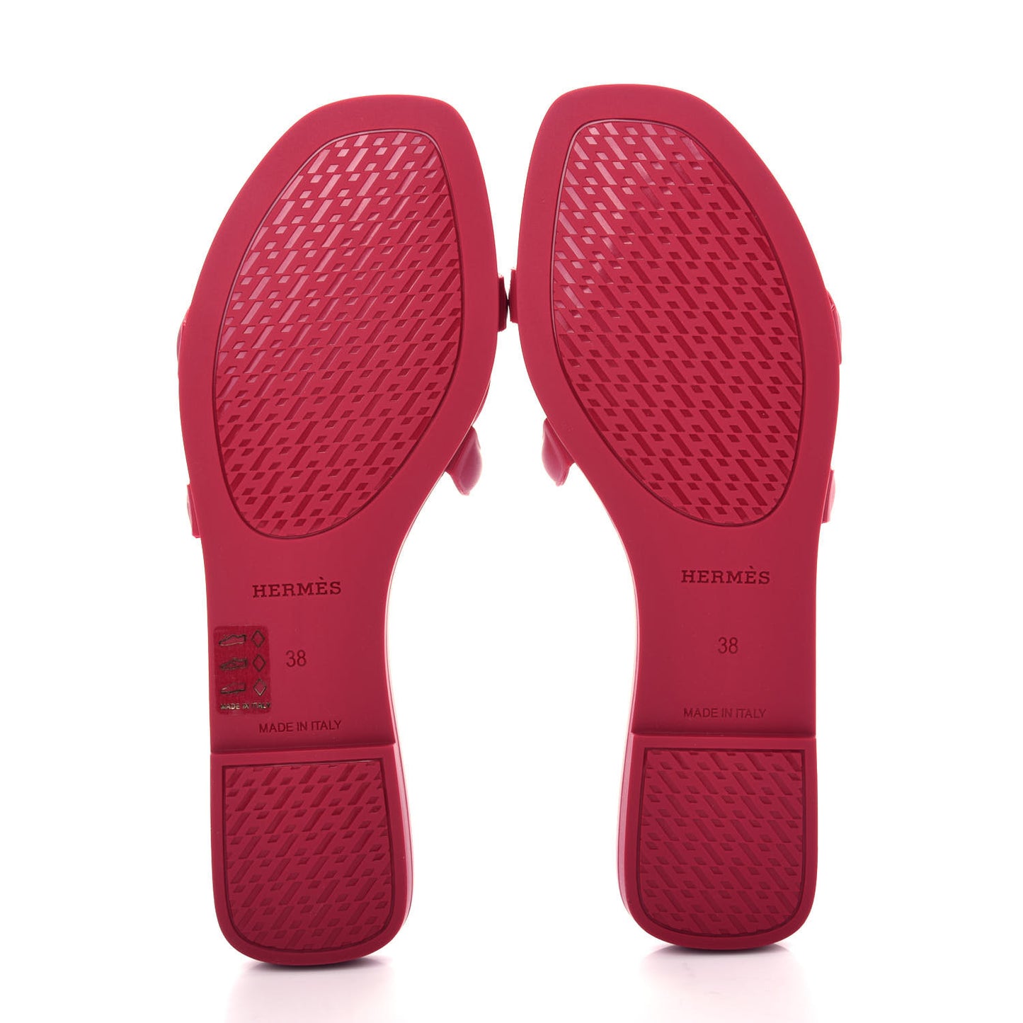 Rubber Aloha Sandals 38 Rose Baie