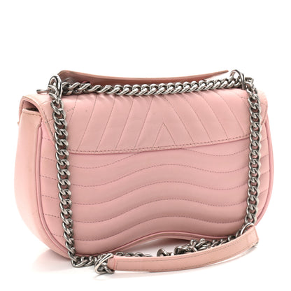 Louis Vuitton Calfskin New Wave Chain MM Smoothie Pink 3 of 12