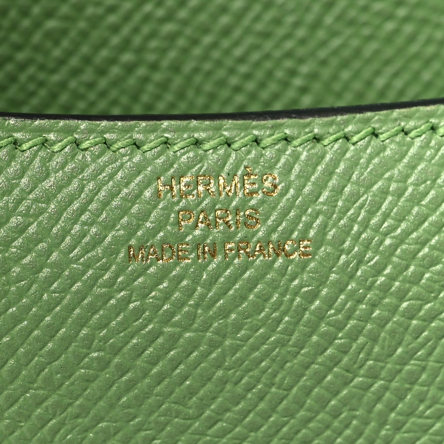 Hermes Epsom Constance 18 Vert Criquet 7 of 12