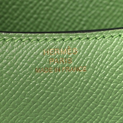 Hermes Epsom Constance 18 Vert Criquet 7 of 12
