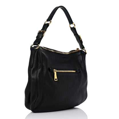 Prada Vitello Daino Sacca Hobo Black 2 of 13