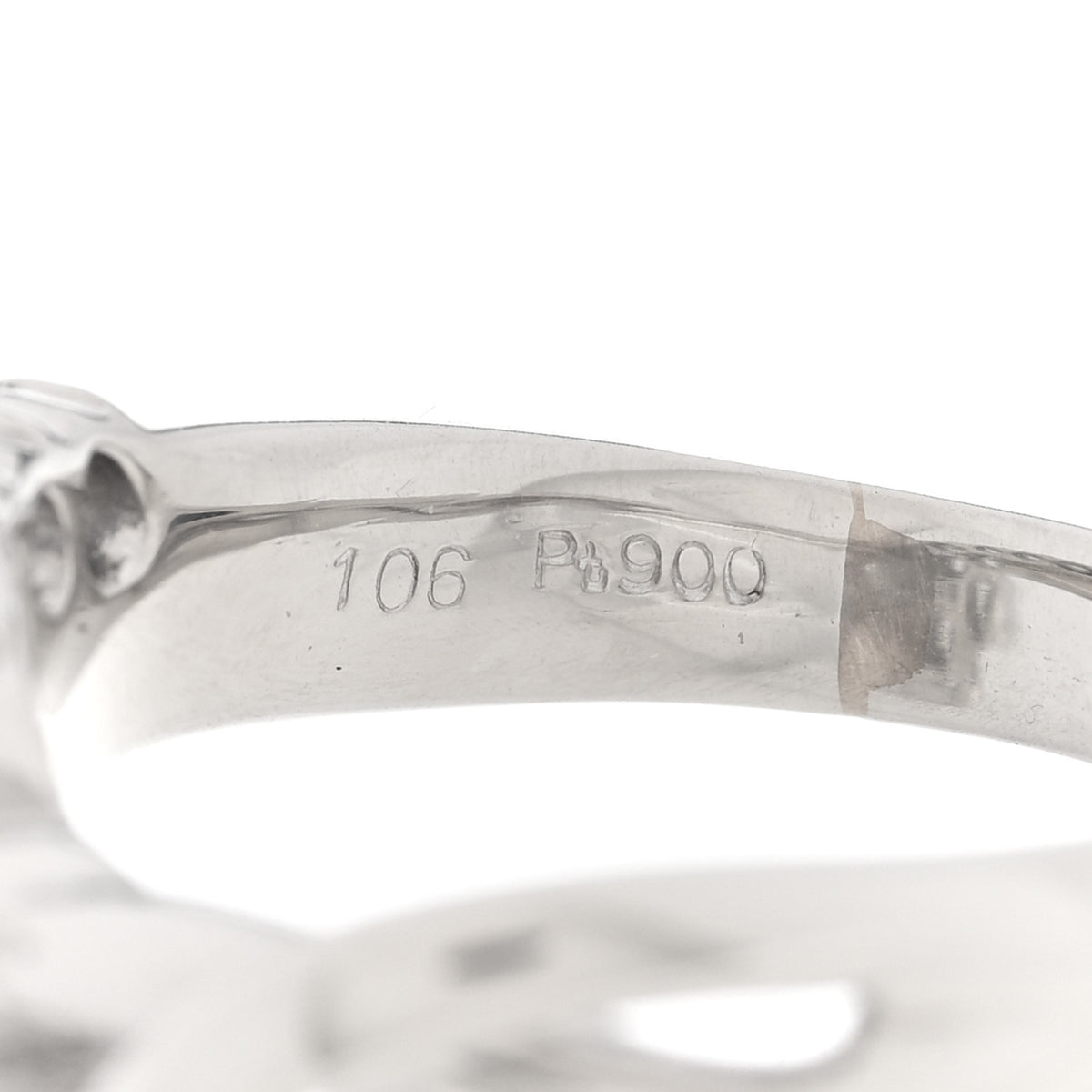 Platinum Diamond 1.06ctw Flower Ring 52 6
