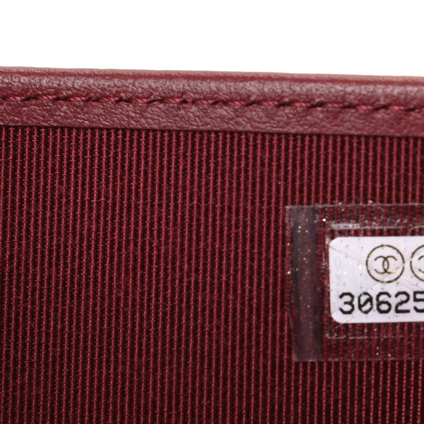 Caviar Quilted Passport Holder Red