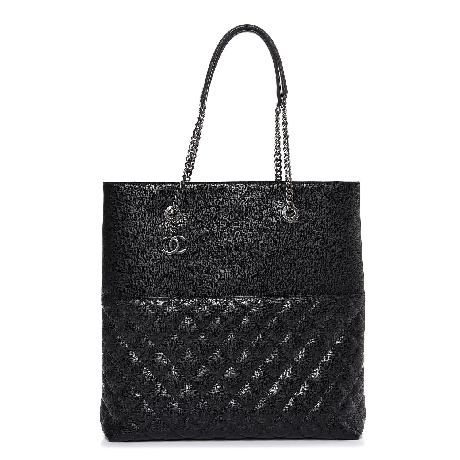 Chanel Caviar Quilted Urban Delight Tote Black 1 of 9