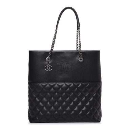 Chanel Caviar Quilted Urban Delight Tote Black 1 of 9