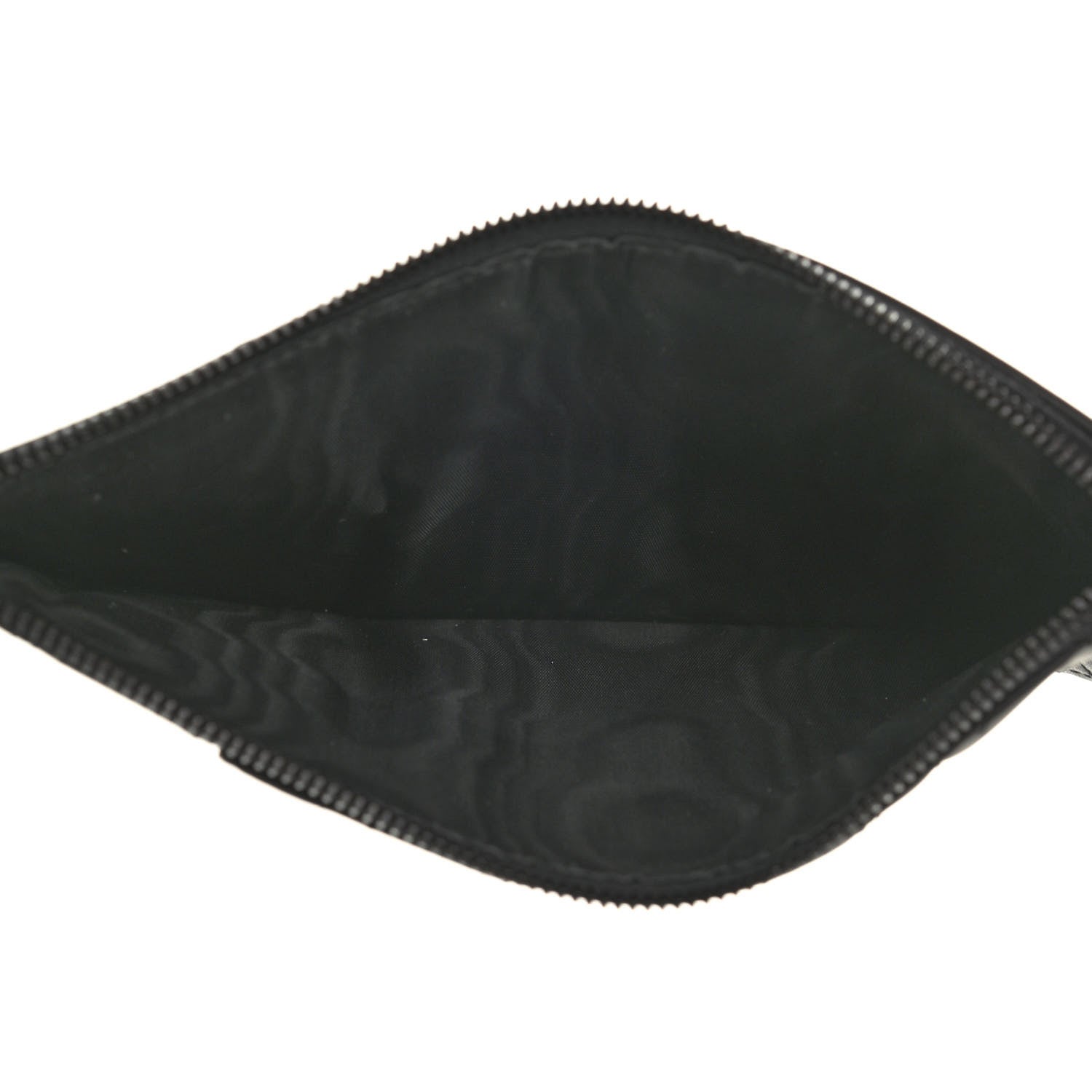 Christian Dior Ultra Matte Lambskin Cannage Small Lady Dior Zip Card Holder Black 5 of 9
