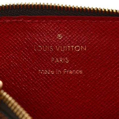 Louis Vuitton Damier Ebene Recto Verso Card Holder Red 6 of 14