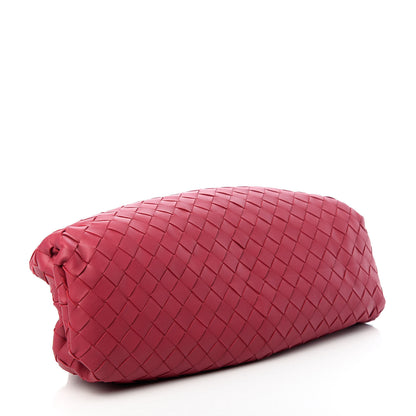 Bottega Veneta Nappa Maxi Intrecciato The Pouch Oversized Clutch Amaranto 4 of 7