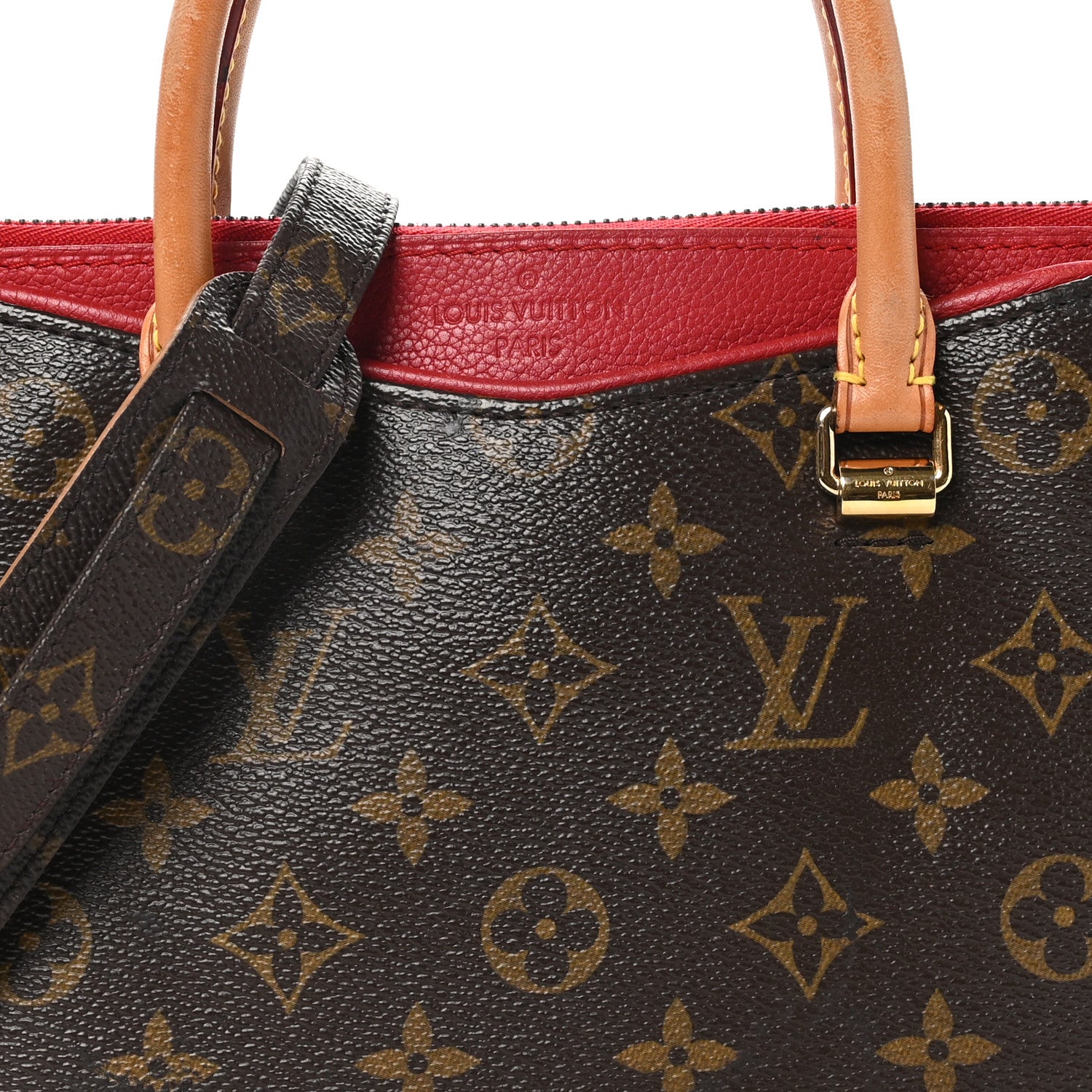 Louis Vuitton Monogram Pallas BB Cherry 7 of 9