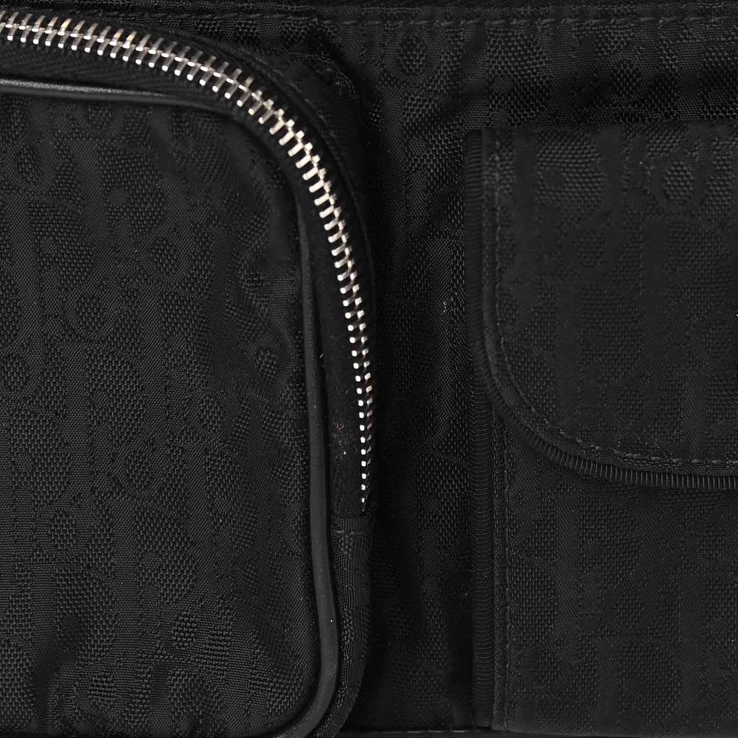 Monogram Street Chic Belt Bag Black