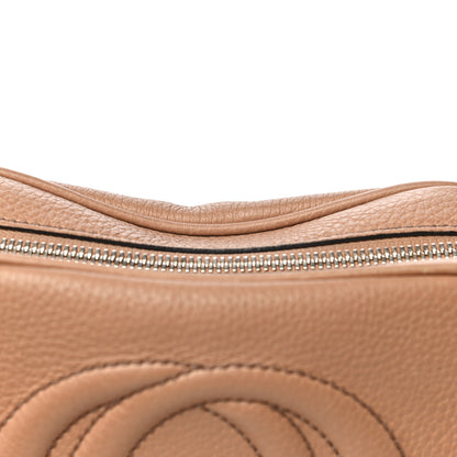 Gucci Pebbled Calfskin Small Soho Disco Bag Camelia 16 of 18